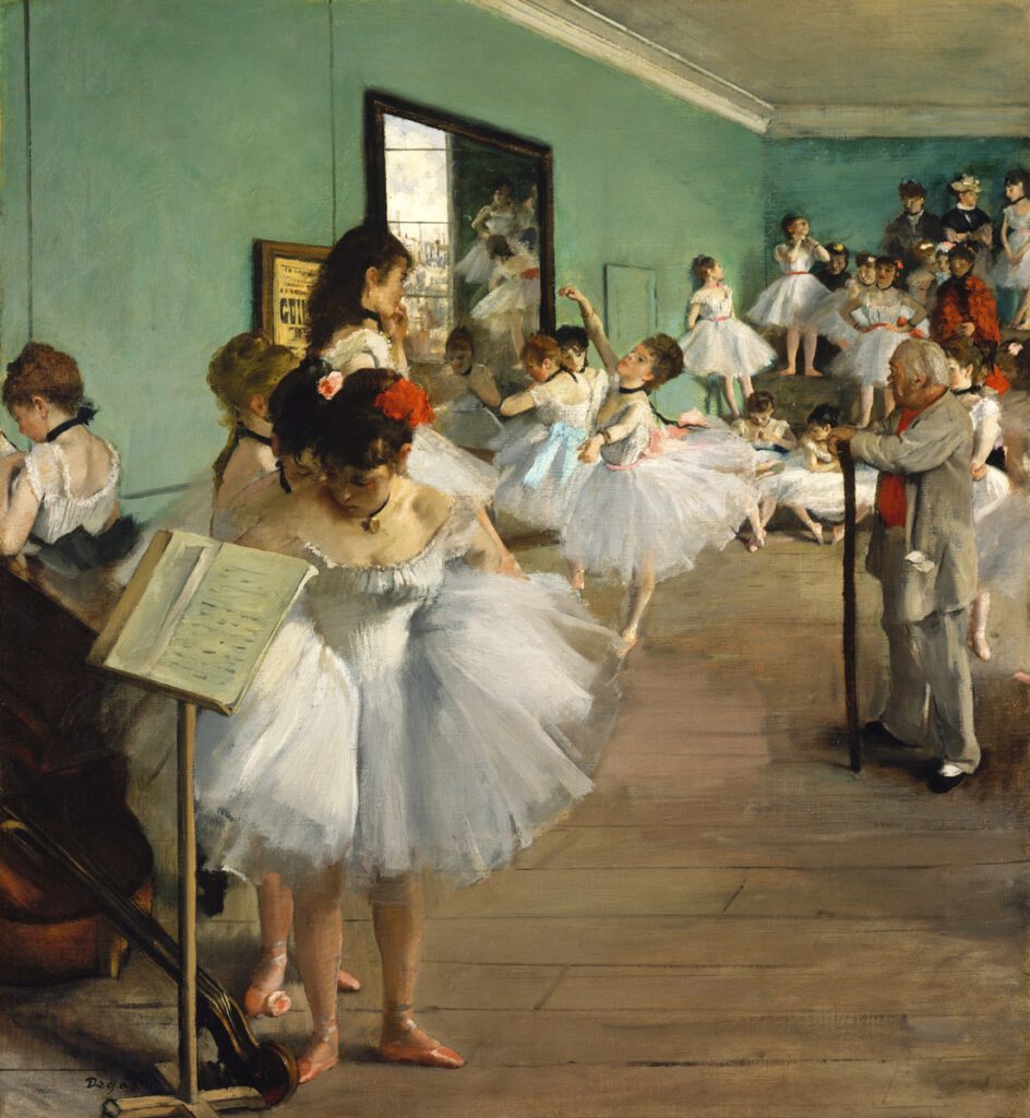 The Dance Class (1874) von Edgar Degas